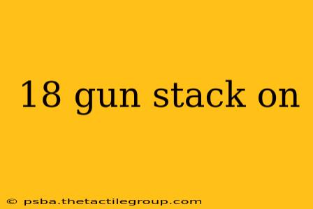 18 gun stack on