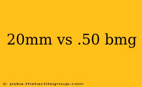 20mm vs .50 bmg