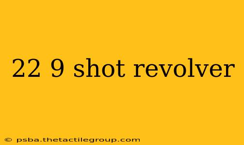 22 9 shot revolver