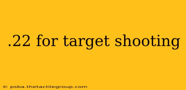 .22 for target shooting