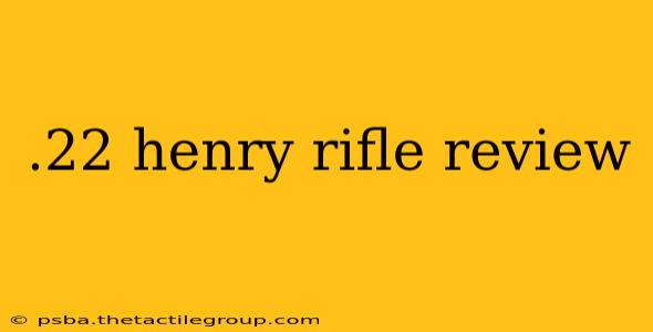 .22 henry rifle review