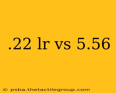 .22 lr vs 5.56