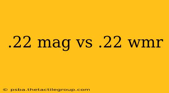 .22 mag vs .22 wmr