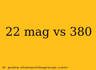 22 mag vs 380