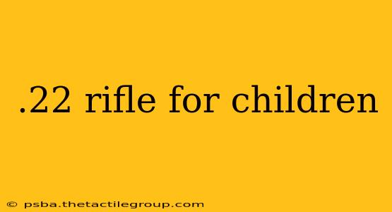 .22 rifle for children