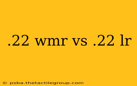 .22 wmr vs .22 lr