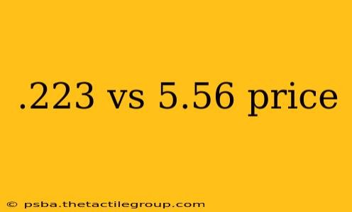 .223 vs 5.56 price