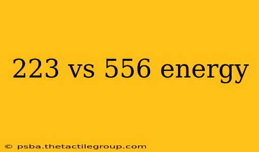 223 vs 556 energy