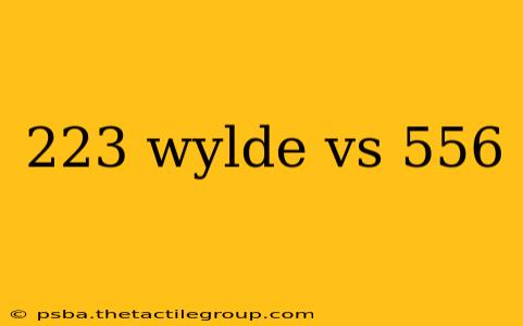 223 wylde vs 556