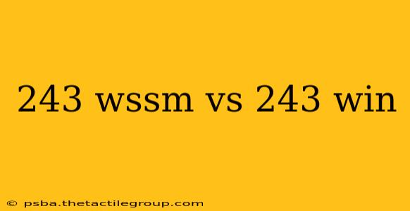 243 wssm vs 243 win