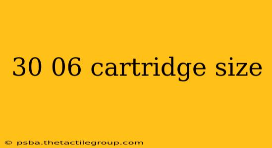 30 06 cartridge size