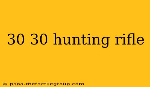 30 30 hunting rifle