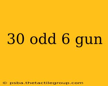 30 odd 6 gun