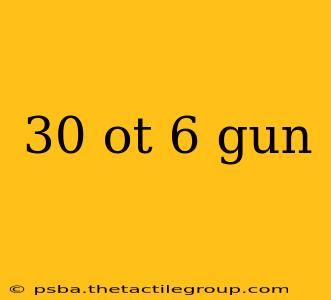 30 ot 6 gun