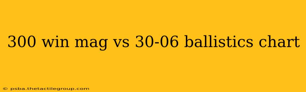 300 win mag vs 30-06 ballistics chart