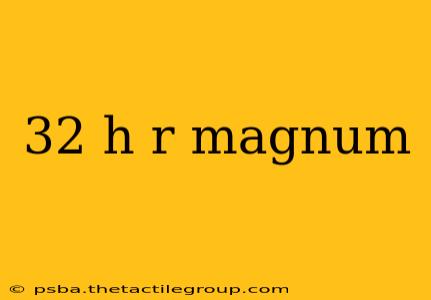 32 h r magnum