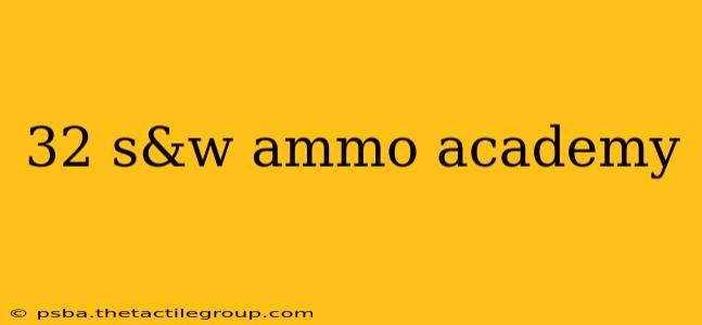 32 s&w ammo academy