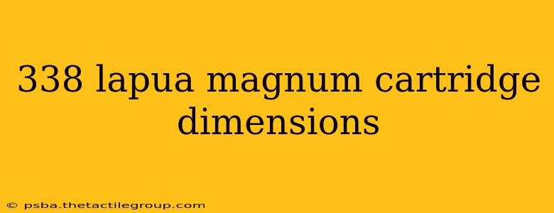 338 lapua magnum cartridge dimensions