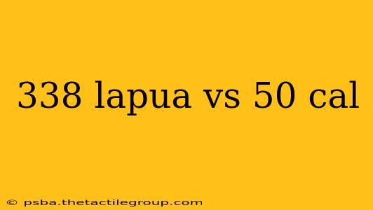 338 lapua vs 50 cal