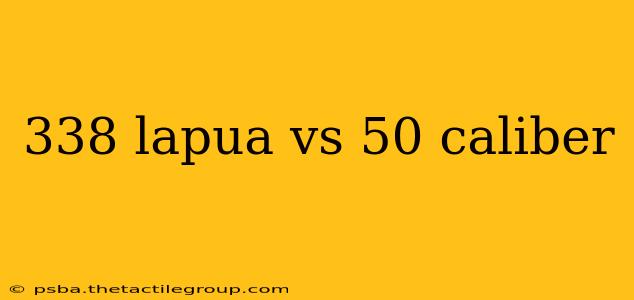 338 lapua vs 50 caliber