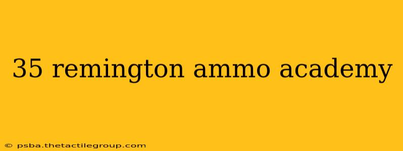 35 remington ammo academy