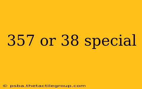 357 or 38 special