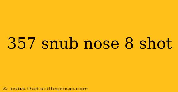 357 snub nose 8 shot