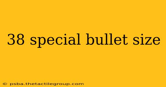 38 special bullet size