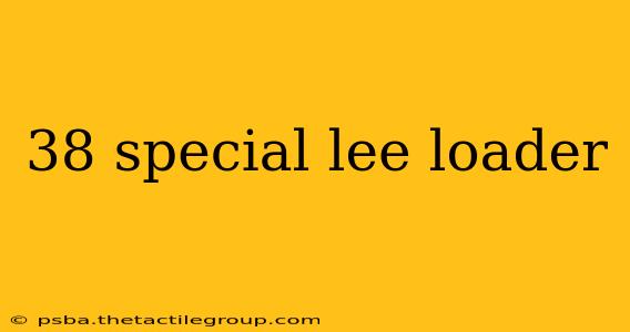 38 special lee loader