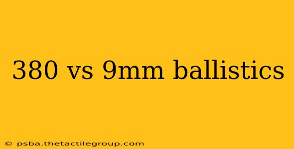 380 vs 9mm ballistics