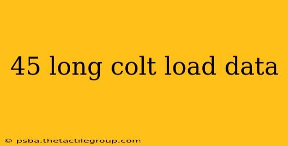 45 long colt load data