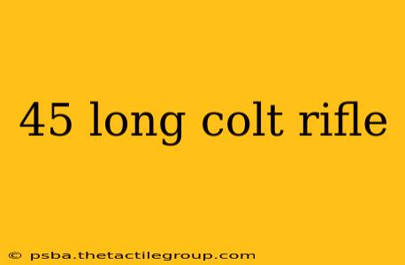 45 long colt rifle