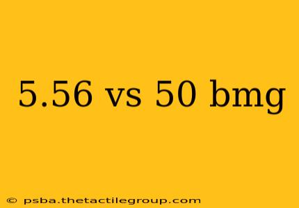 5.56 vs 50 bmg