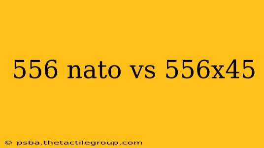 556 nato vs 556x45