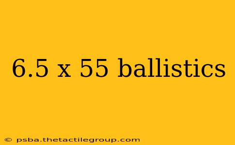 6.5 x 55 ballistics