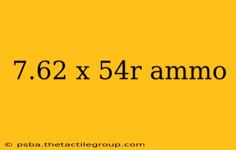 7.62 x 54r ammo