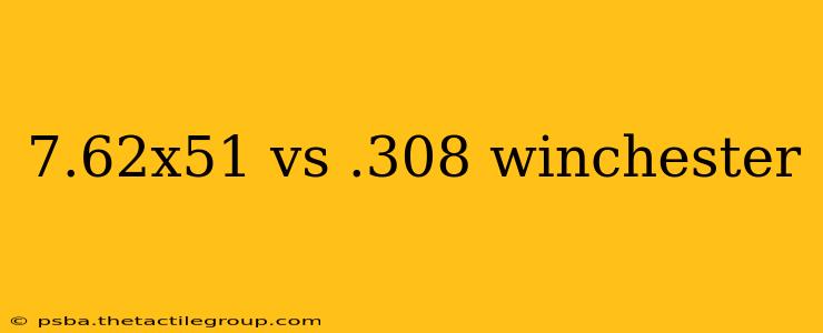 7.62x51 vs .308 winchester