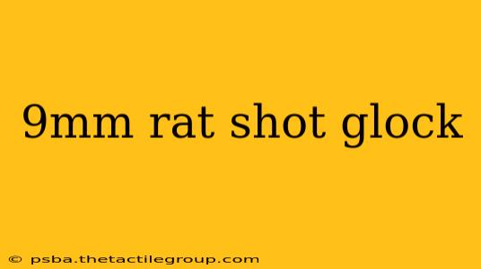 9mm rat shot glock