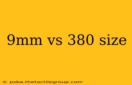 9mm vs 380 size