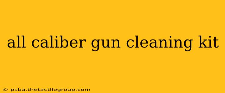 all caliber gun cleaning kit