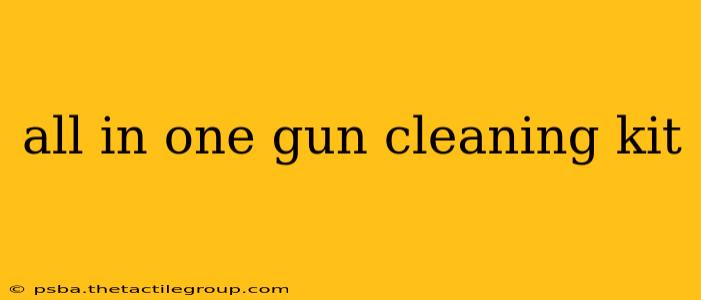 all in one gun cleaning kit