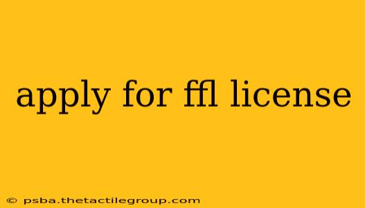 apply for ffl license