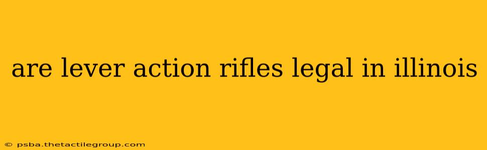 are lever action rifles legal in illinois