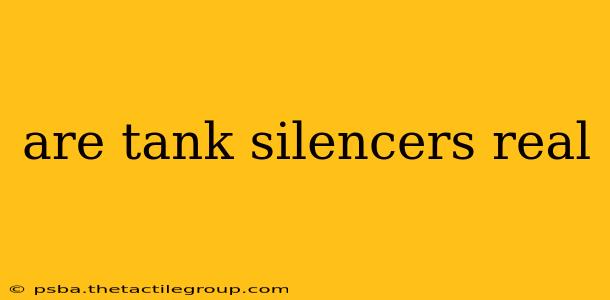 are tank silencers real