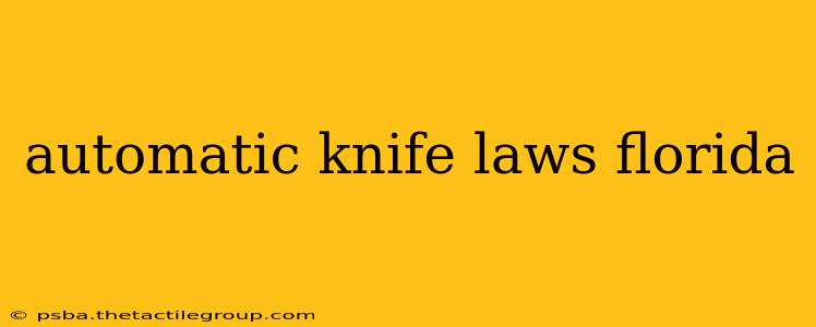 automatic knife laws florida