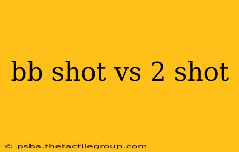 bb shot vs 2 shot