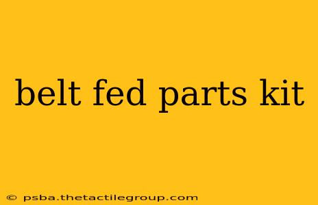 belt fed parts kit