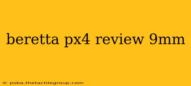 beretta px4 review 9mm