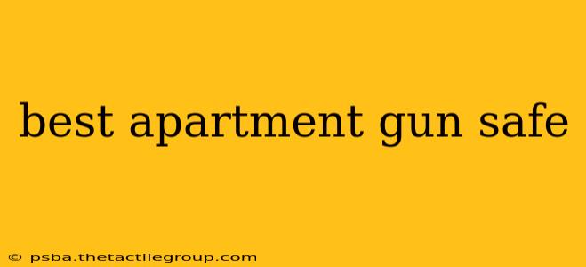 best apartment gun safe