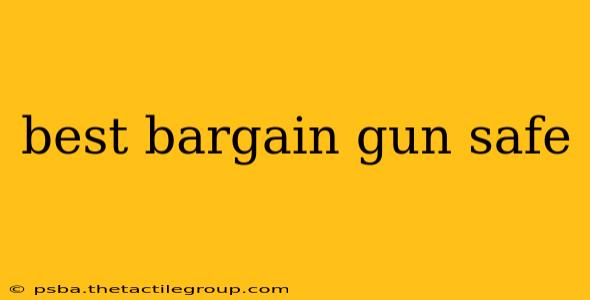 best bargain gun safe